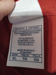 Red Hawaii T shirt with flowers XL NWOT 100% Cotton