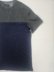 Slate And Stone Mens Logan Style T-Shirt XXL Luxury Loungewear Navy Grey Tee NEW