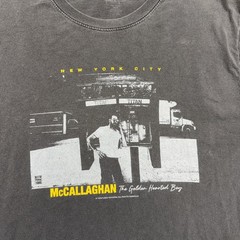 John Galt Shirt One Size Gray New York City McCallaghan Golden Hearted Boy Tee