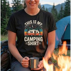 This My Camping Shirt Happy Camper Summer Tee T-Shirt