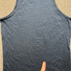 Diamond Supply Co Tank Top Mens XL Navy Blue Yacht Club Anchor Graphic Shirt