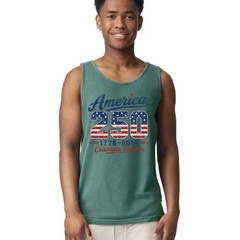 America 250 Years Independence Patriotic Tank Top