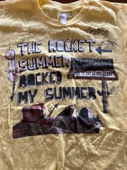 The Rocket Summer Signed Autographed Tour Shirt 2010 Rare Size S