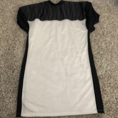 Augusta Sportswear Half-Elastic Cuff Slant Football Jersey Size Large V Neck