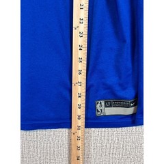 Nike Philadelphia 76ers NBA Dri-FIT Long Sleeve Shirt Mens Large Tall LT Blue