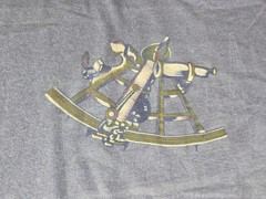 Vintage Kona Hawaii Navigation Club Shirt Mens XL Blue Single Stitch USA