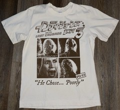 Indiana Jones and The Last Crusade Movie Graphic Shirt Mens M Tee 21x28in