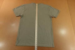 Fresh Clean Threads Mens Size Medium Gray Short Sleeve V Neck T-Shirt New