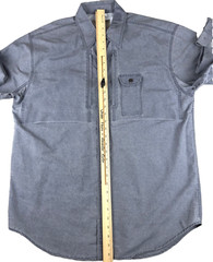 The Territory Ahead Shirt Jacket Men’s Large Long Sleeve Outdoor Gray Pockets