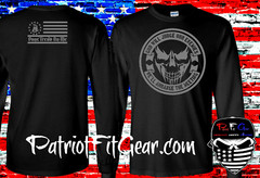 t-shirt,God will judge our enemies,Gun Rights,Molon Labe,Death Skull,Infidel