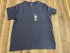 Athletic Works Shirt, Men’s Size XL, Gray, Dri Works, Short Sleeve, NWT