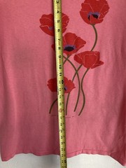 80’s Liberty Graphics Screen Printed Poppy Tshirt Large