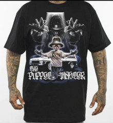 Dyse One Puppet Master Black T Shirt size L