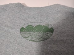 Next Level Apparel Shirt Men’s Large Gray Short Sleeve The Gorge Sea Stone