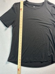 All In Motion Extra Small Mens Tee Short Black See Measurements