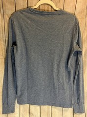 Polo Ralph Lauren Men’s S/P Classic Fit Blue Long Sleeve Crew Neck Logo Tee
