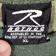 Rothco War Bringer Shirt Mens Size XL Camouflage Combat Thrash Military