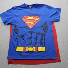 Delta Pro Weight Men’s Large Blue Superman Suit T-Shirt