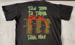 Vintage 1988 Winger Too Tuff To Tame Tour 1989 Cotton T Shirt Black Large 1980s