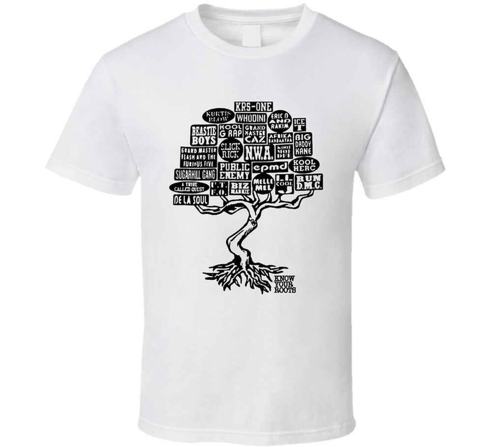 Know Your Roots Hip Hop Music Fan T Shirt