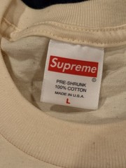 Supreme Person Tee Natural L Brand New SS22 100% Authentic IN HAND