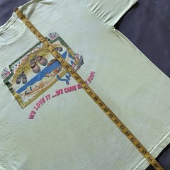 Vtg 2000s Sandals Resort Signature Club T Shirt Mens XL Key Lime Yellow Dye Y2k