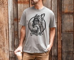 Custom Pet Portrait Comfort Tee Men Women Personalized Dog Cat Photo Shirt