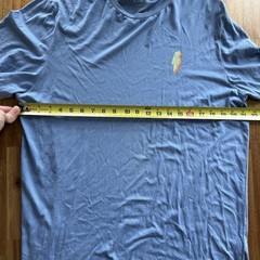Marine Layer Men’s T-Shirt Sz L Short Sleeve Blue Cotton Blend Stretch Casual