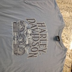Vintage Harley Davidson Scottsdale Arizona Blue T-Shirt 2XXL Size