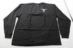 Death Note Unisex Adult’s Shinigami Ryuk Apples L/S T-Shirt MP7 Black Size 3X