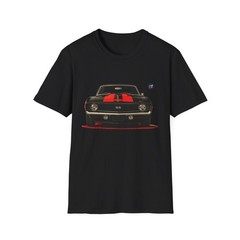 1969 Camaro SS T-Shirt Red Stripes Vintage Muscle Car Shirt Classic Chevy Tee