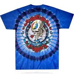 Grateful Dead Vintage Bertha Tie-Dye T-Shirt Liquid Blue