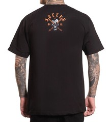 SULLEN CLOTHING COBY CLOWN TATTED GIRL ART STANDARD T-SHIRT