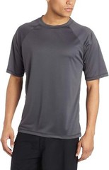 Men’s UPF 50 Short Sleeve Swim Rash Guard Sun Protection Shirt Quick Dry