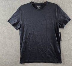 The Men’s Store at Bloomingdale’s Supima Cotton Tee S True Navy Short Sleeve