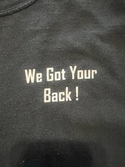 Vintage The Sopranos T-Shirt Mens XL Black Cast Graphic “We Got Your Back” USA