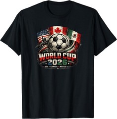 Soccer Football – World Cup 2026 USA Canada Mexico America T-Shirt