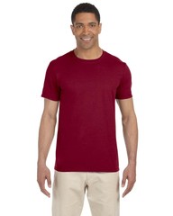 Gildan G640 Adult Preshrunk Ringspun Short Sleeve Plain Softstyle Jersey T-Shirt