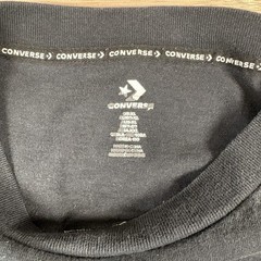 Converse Heavyweight Black Short Sleeve T-Shirt Size XL