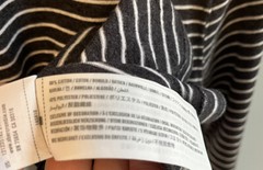 Men’s Abercrombie And Fitch Long Sleeve Henley Shirt Muscle Gray Striped Medium
