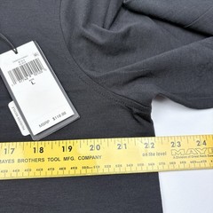 RLX Golf Ralph Lauren Mens Black Long Sleeve Performance Henley Shirt Large NWT