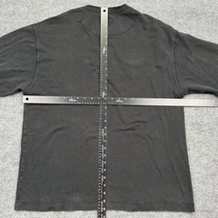 Vintage Levis Red Tab Henley Shirt Mens XL Black Long Sleeve Thermal 90s