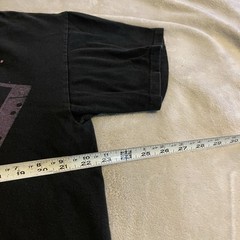Music Shirt Men Large Black Graphic Workout Streetwear Crew Neck Lightweight Tee
