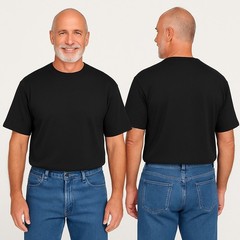 NWT Duluth Trading Men’s Longtail T Short Sleeve Tee Black