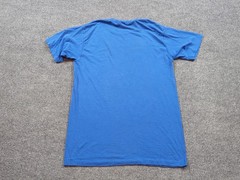 Vintage Rocky Mountains Shirt Mens Medium Blue 80s Short Sleeve Hanes Colorado