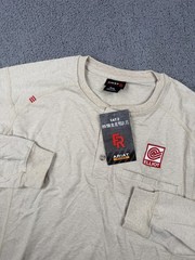 Ariat FR Shirt Mens M Tan Henley Long Sleeve Work Flame Resistant CAT 2 NEW