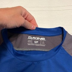 Dakine Blue Gray Performance Vectra Athletic Tee Men’s Small