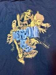 DEFCON 9 Shirt Mens 3XL Black Las Vegas Convention Graphic Tee 2001