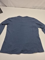 Kuhl Konflikt Henley Shirt Men’s Large Blue Long Sleeve Waffle Thermal Outdoor
