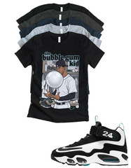 OG Sneaker Matching Tshirt for Griffey Bubble Gum Freshwater Sneaker Match Tee